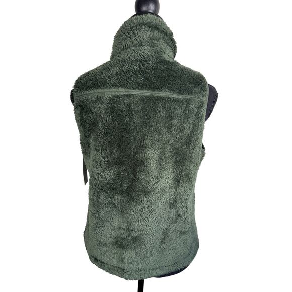 Calvin Klein Performance Women's Sherpa Vest NWT GREEN SIZE S - Picture 5 of 10